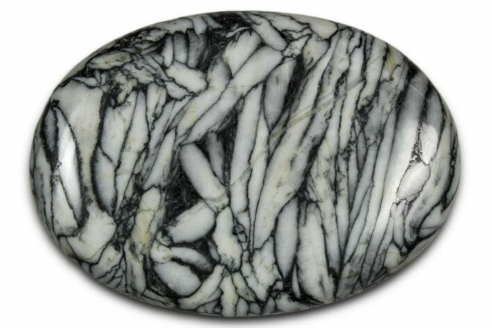 Polished Pinolite Palm Stone - Austria #343898